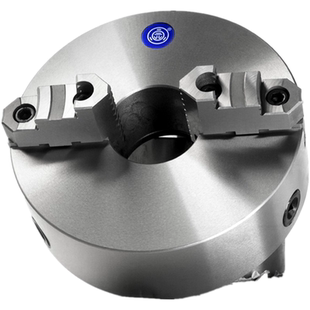 浙江园牌高精度k10-80二爪联动自定心卡盘125-400机床附件250真品