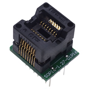 窄体SOP16转DIP16 IC测试座 编程器烧录器 适配器 转换座 1.27MM