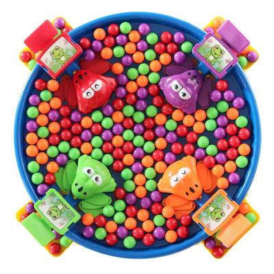 亲子互动桌游青蛙3岁以上