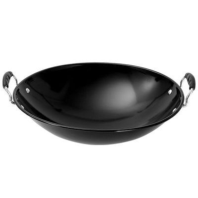 搪瓷锅圆底家用双耳老式燃煤