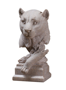 北欧简约时尚白色鹰头雕塑摆件