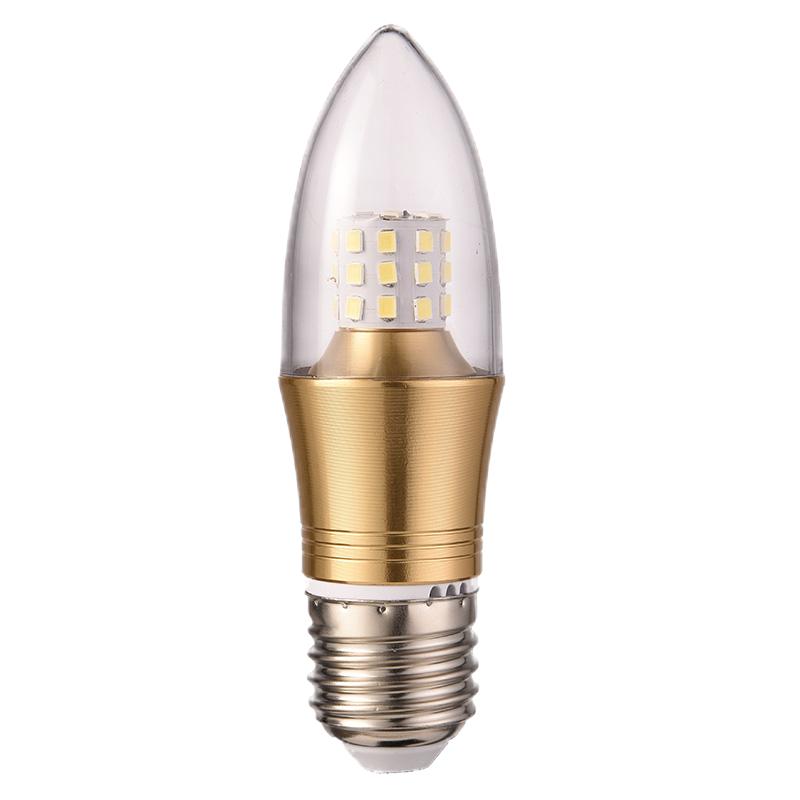 雷士照明e27e14螺口LED玉米灯泡吊灯光源家用超亮节能蜡烛灯尖泡