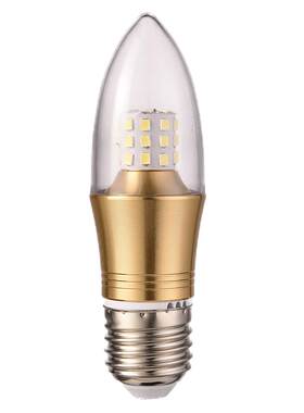 雷士照明led灯泡e27e14螺口光源家用超亮节能蜡烛泡尖泡玉米泡