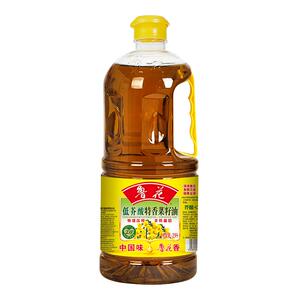 鲁花低芥酸特香菜籽油菜油2L非转基因 物理压榨 食用油菜籽油