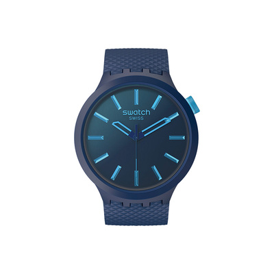 Swatch潮流时尚大表盘石英手表