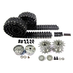 1/16 3898-1谢尔曼坦克T49金属配件履带、驱动轮及诱导轮(加宽版)