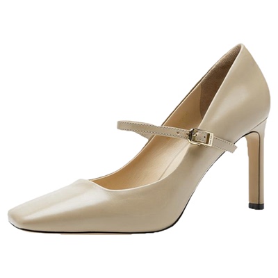 NineWest/玖熙玛丽珍高跟鞋女