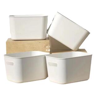 杂物收纳盒玩具零食整理筐衣柜客厅家用桌面储物盒学生宿舍置物箱