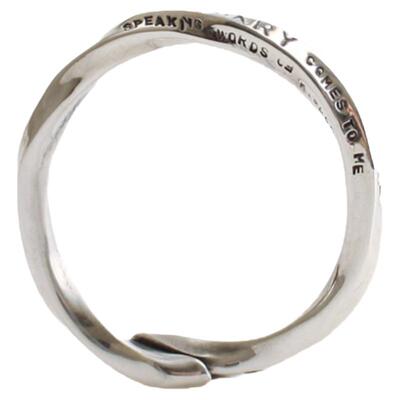 一休老银匠情侣戒指925纯银