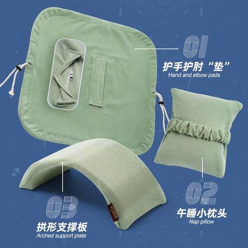 小学生午睡枕儿童趴睡枕桌上教室办公室午休神器枕头趴趴枕抱枕