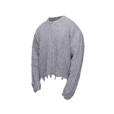 上衣针织衫boxyfit破坏