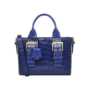 Radley英国奢品宝蓝色牛皮斜挎包手提包机能小众设计时尚质感23SS
