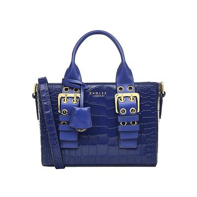 Radley小号鳄鱼纹牛皮斜挎包