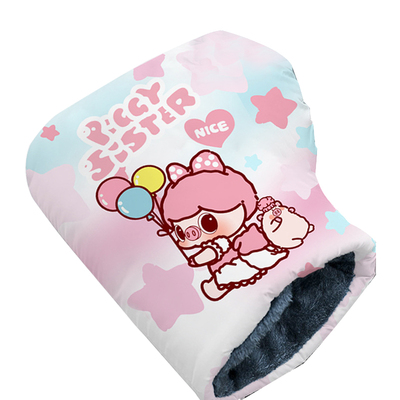 雅迪电动车手把套冬加绒加厚棉保暖摩托电瓶防雨水挡风护手罩通用