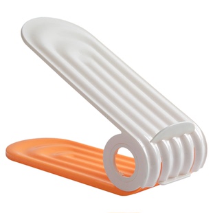 省空间鞋子收纳神器鞋盒鞋柜分层隔板放鞋箱折叠双层鞋架鞋托隔层