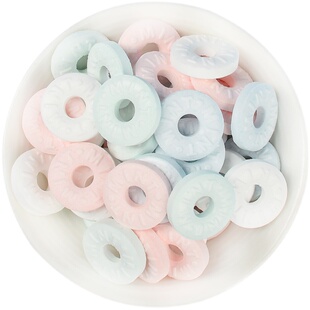 清凉糖接吻圈圈糖情话无糖薄荷糖老式提神强劲清新口气网红招待糖