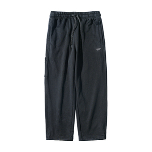 RESTICK 25SS日系工装直筒抽绳卫裤男款秋季休闲运动cleanfit长裤