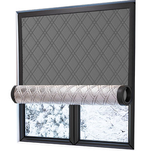 防风窗帘挡风防寒封窗保暖膜冬季保温神器密封窗户窗子冬天防漏风