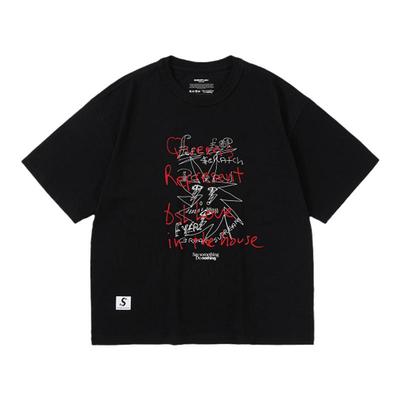 BSL废话实验室涂鸦插画300克短袖