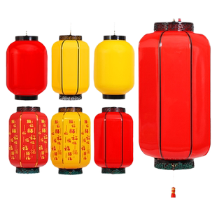 户外防水亚克力文旅不夜城景区亮化灯杆装饰中式仿古led宫灯灯笼