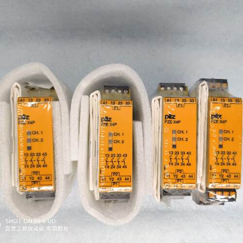 议价皮尔兹PILZ 安全继电器 787585 PZE X4P C 24VDC 4n/o 德国原