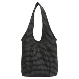 休闲大包包女2025新款潮流行格子布包单肩包大容量上课通勤托特包