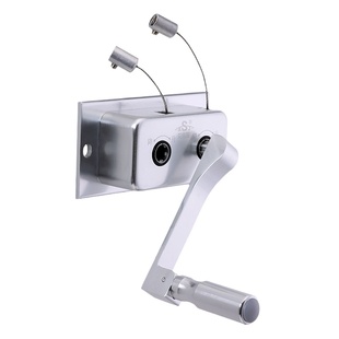 晾衣架手摇器升降手动阳台晒衣架摇把柄手摇式升降器配件通用双杆