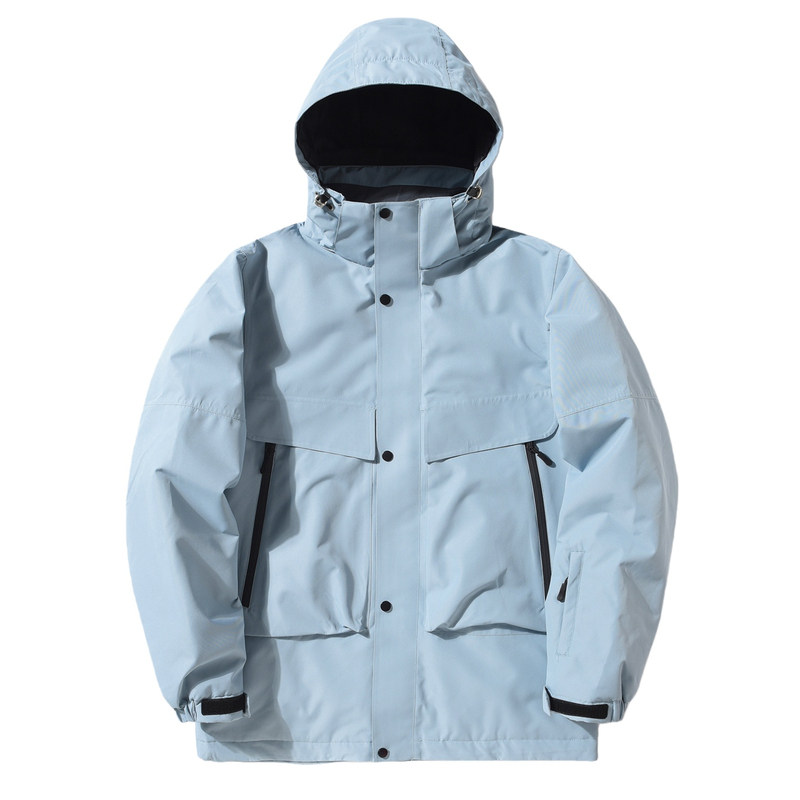 26新款单板分体纯色滑雪服