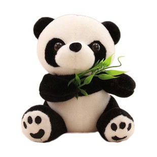 小熊猫毛绒玩具玩偶大成都熊猫纪念品趴趴熊猫黑白毛绒国宝大公仔