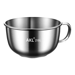 德国316不锈钢幼儿童水杯宝宝专用喝牛奶杯食品级防摔婴儿米糊杯