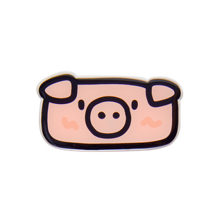 猪头手机背夹挂绳可调节通用斜挎可背带挂绳挂脖新款可爱猪猪防丢长款手机挂绳链女款网红爆款可拆卸挂链