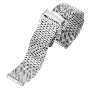 适配欧米茄海马300无暇赴死007蝶飞超霸007米兰精钢不锈钢表带20m