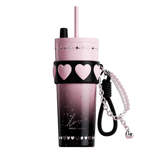 世大家吸管保温杯礼盒套装高颜值女生便携圣诞车载杯生日礼物杯子