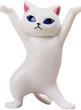 猫咪可爱风桌面支架摆件抖音同款