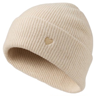 玖慕纯羊毛帽子女秋冬加厚保暖双层包头防寒红色针织毛线月子冷帽