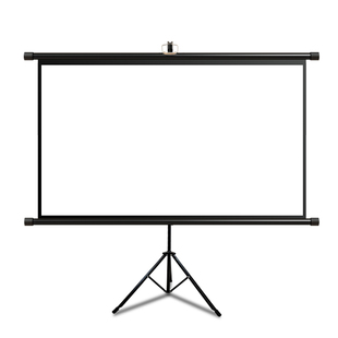 奥普达投影幕布支架落地84寸100寸120寸可移动支架幕布家用投影幕便携免打孔高清投影仪4k幕布