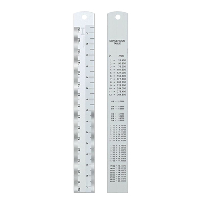 HIGHTIDE铝制定规尺考试绘图用