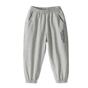 童装夏季男童裤子薄款运动裤儿童中大童纯棉夏天长裤春秋休闲卫裤