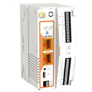 国产PLC控制器4G边缘计算网关网络IO继电器可编程Modbus有人M300