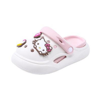 女童洞洞鞋儿童拖鞋2025夏季新款