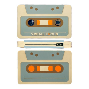 电子录音数小时磁带复古卡带语音留言造型礼物软胶MP3播放录音器