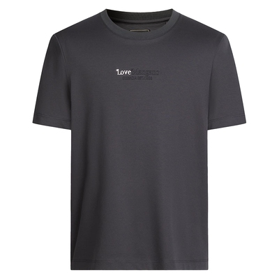 曼加龙5A抗菌防紫外线男短袖T恤