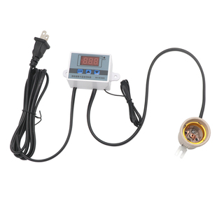 芦丁鸡保温灯温控器小鸡育雏取暖灯鹦鹉鹌鹑养殖加温灯智能控温器