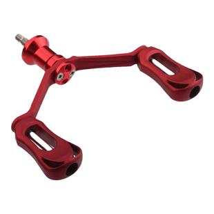 达瓦纺车轮双摇臂飞鸽斯泰拉摇把仅34g碳素握丸配件火蜥蜴轻量化