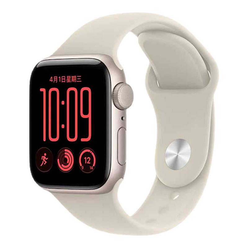 【3期免息/详情领券/教育优惠200元】Apple/苹果 Watch SE 3 智能手表 全国联保 2026新品 国家补贴