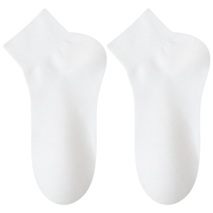 袜子女短筒袜纯棉薄款防臭抗菌夏季新款多巴胺运动配拖鞋短袜女士