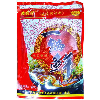 澳宴奇鸭血粉丝煲汤炒菜鲜味素