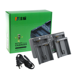 沣标EL18座充EL4A D5 D4 D3单反相机尼康D800 D850电池手柄充电器