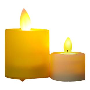 led莲花灯电子蜡烛供佛灯家用仿真酥油灯供奉观音佛前供灯长明灯