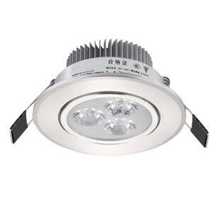 射灯led天花灯3w5w7w12w9w嵌入式吊顶孔洞灯服装店客厅家用筒灯具